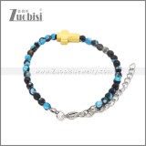 Stainless Steel Bracelet b010823BG