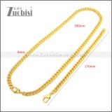 Stainless Steel Jewelry Set s003131G