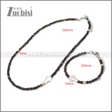 Natural Stone Jewelry Set s003137S
