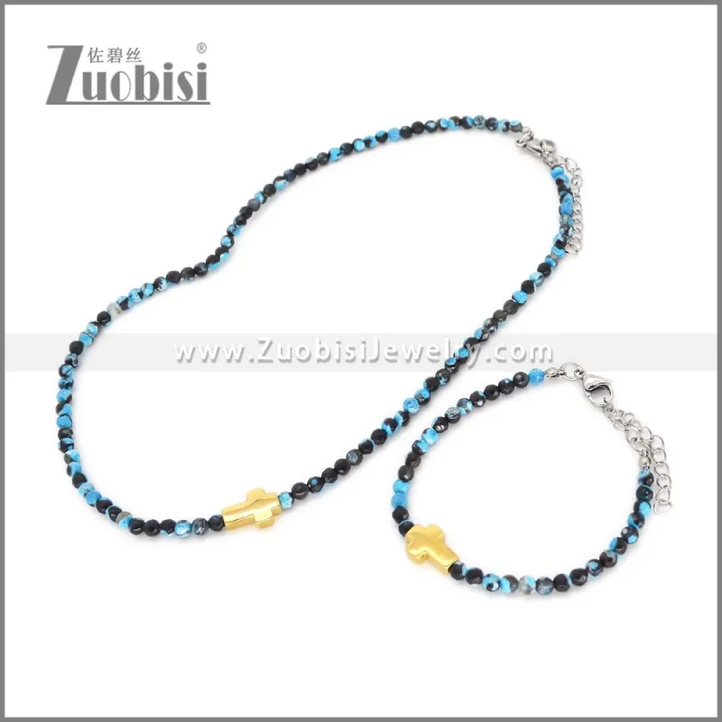 Natural Stone Jewelry Set s003138G