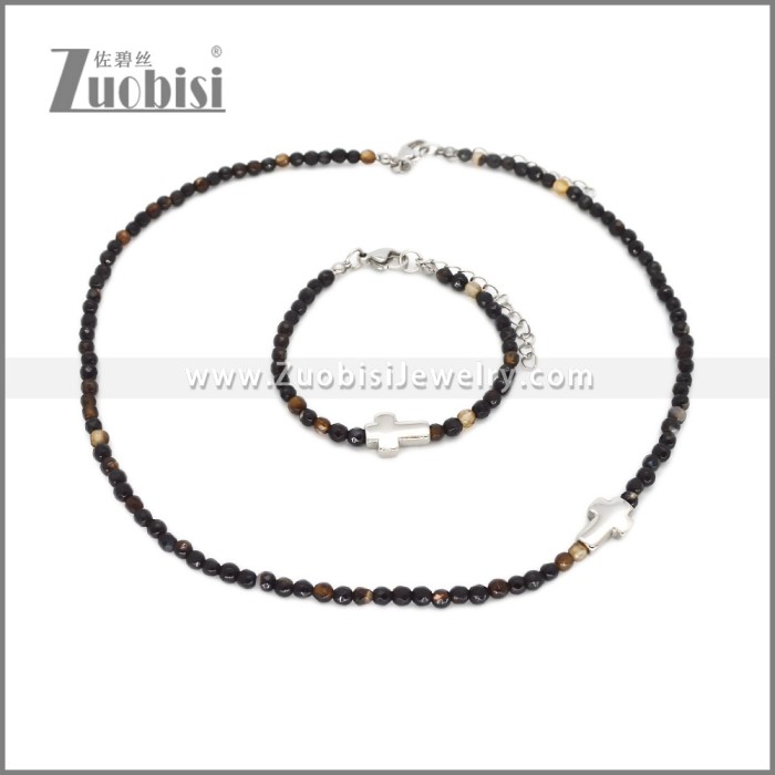 Natural Stone Jewelry Set s003137S
