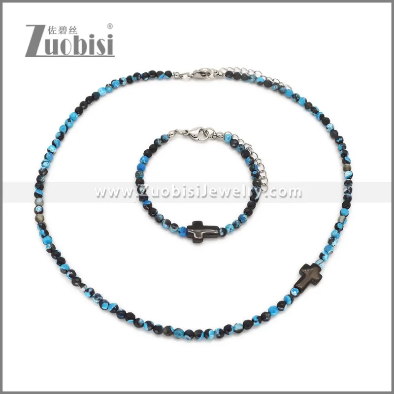 Natural Stone Jewelry Set s003138H