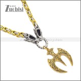 Stainless Steel Necklace n003676G1