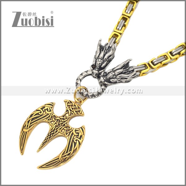 Stainless Steel Necklace n003676G1