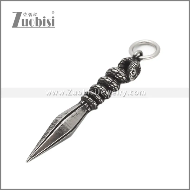 Stainless Steel Pendant p012804S2