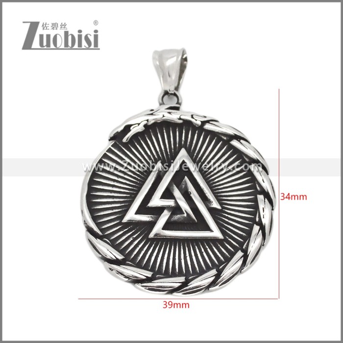 Stainless Steel Pendant p012833