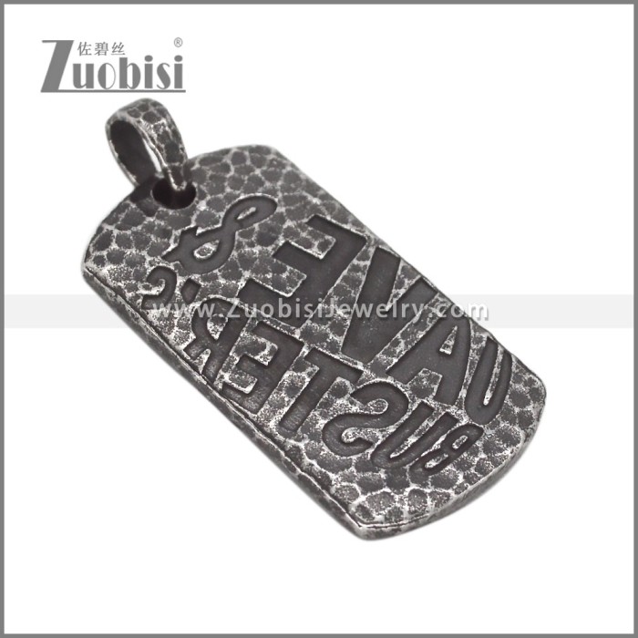 Stainless Steel Pendant p012843