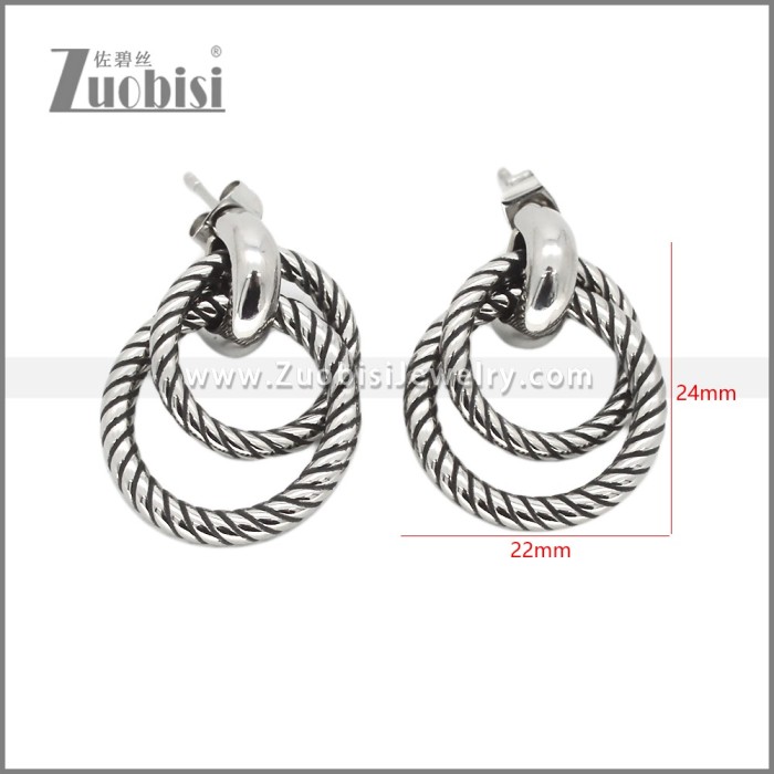 Stainless Steel Earring e002763