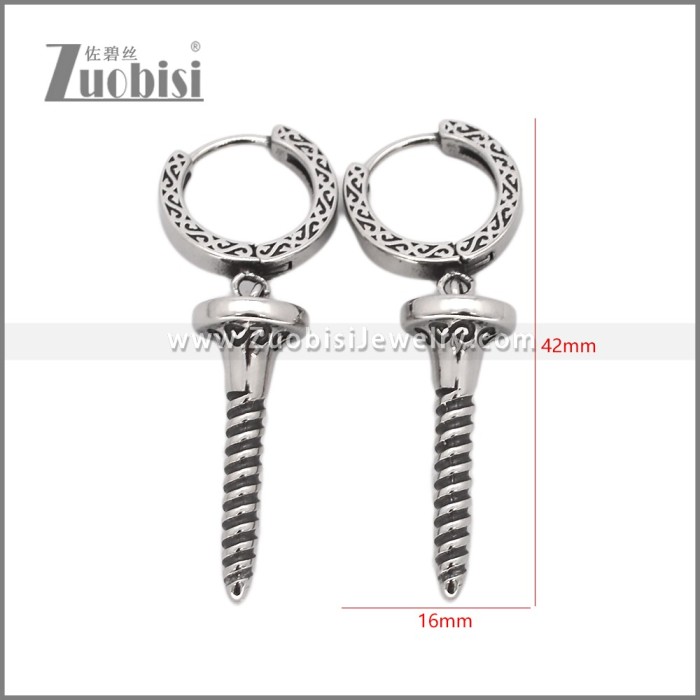 Stainless Steel Earring e002741