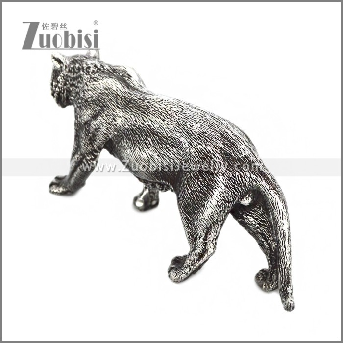 Stainless Steel Leopard Statue a001061