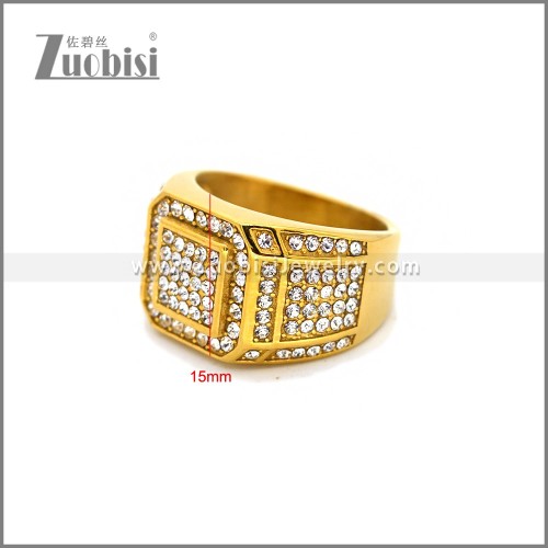 Stainless Steel Ring R010436G