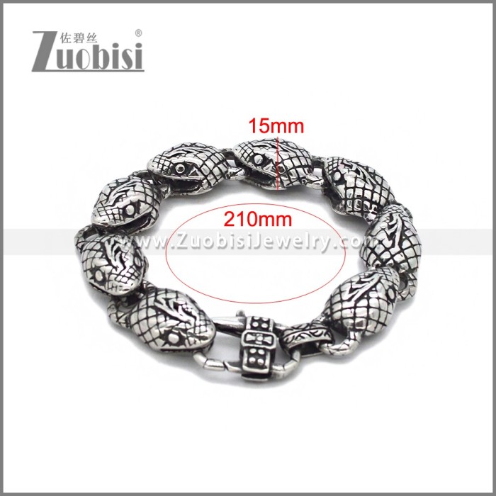 Stainless Steel Bracelet B010922S