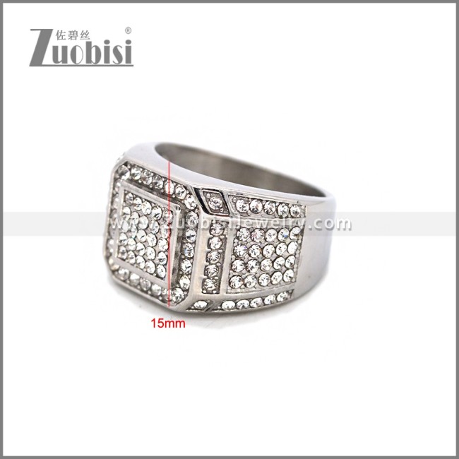 Stainless Steel Ring R010436S