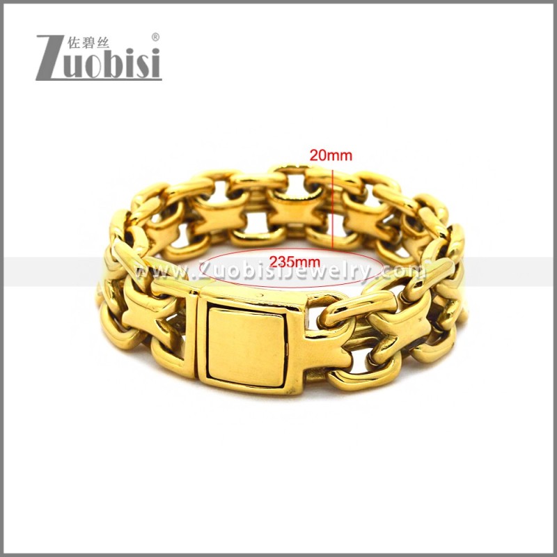 Stainless Steel Bracelet B010925G