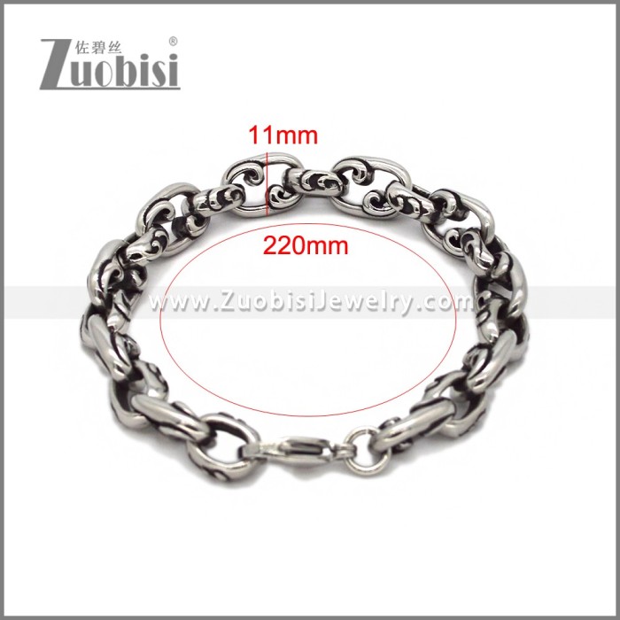 Stainless Steel Bracelet B010915S