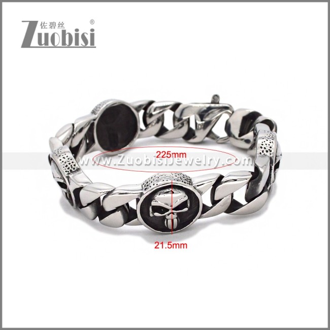 Stainless Steel Bracelet B010929S