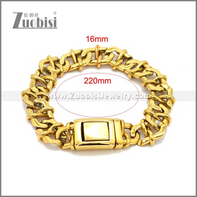 Stainless Steel Bracelet b010917G