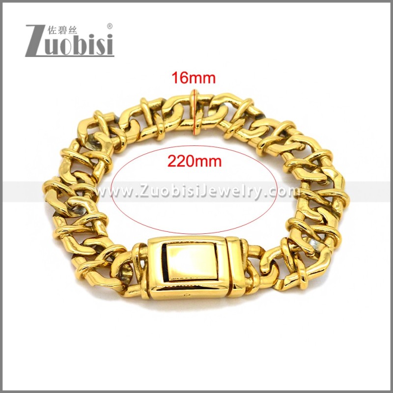 Stainless Steel Bracelet b010917G