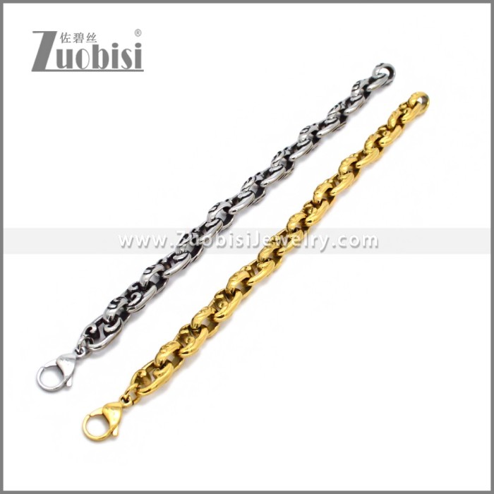 Stainless Steel Bracelet b010915G