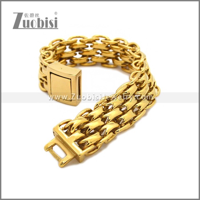 Stainless Steel Bracelet B010924G