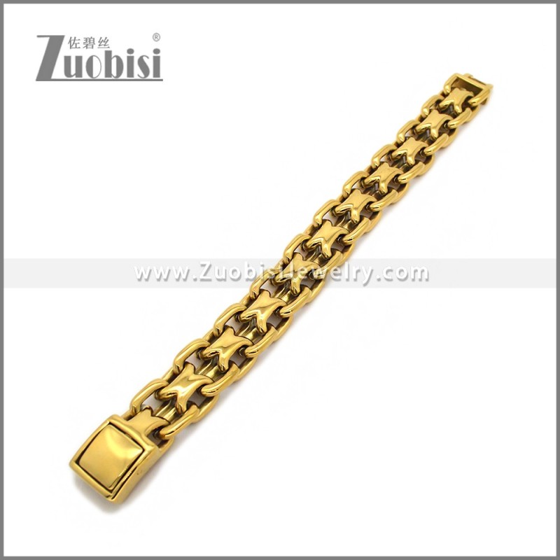 Stainless Steel Bracelet B010925G