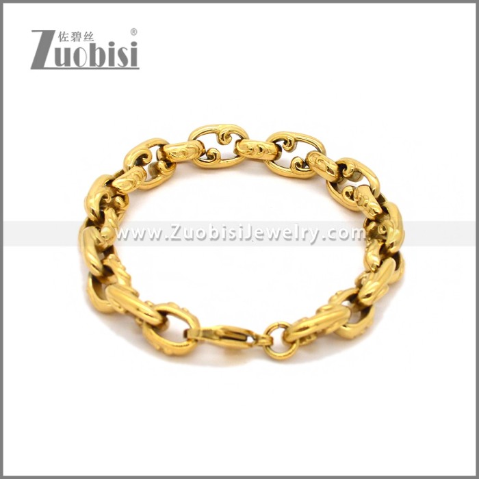 Stainless Steel Bracelet b010915G