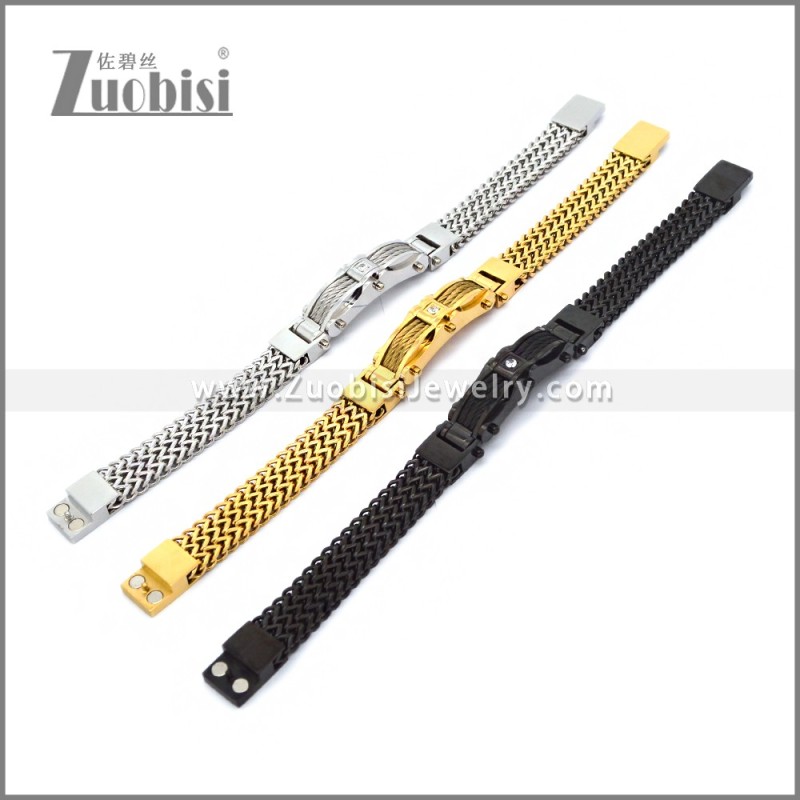 Stainless Steel Bracelet b010950