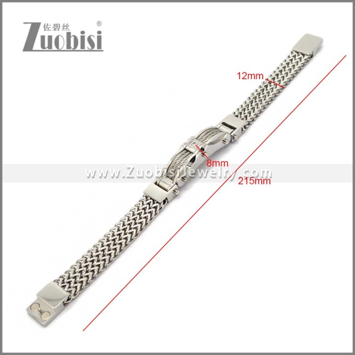 Stainless Steel Bracelet b010950