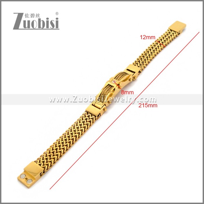 Stainless Steel Bracelet b010950
