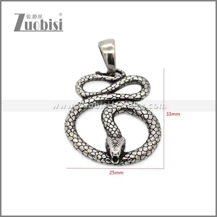 Stainless Steel Pendant p012923S