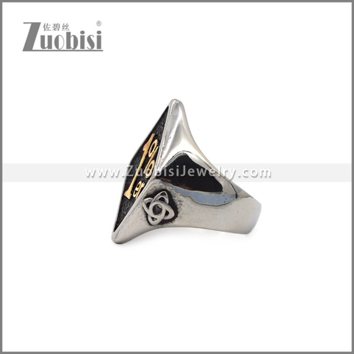 Stainless Steel Ring r010611SHG