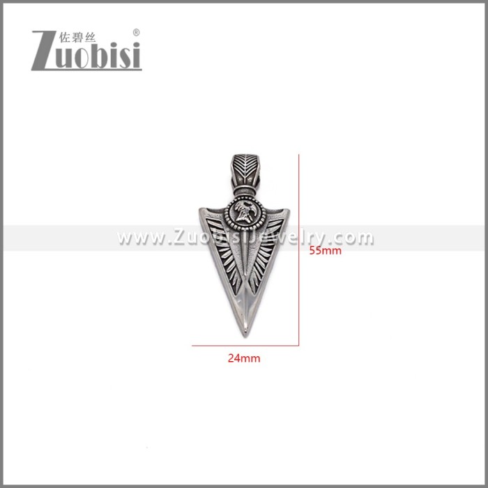Stainless Steel Pendant p012964A