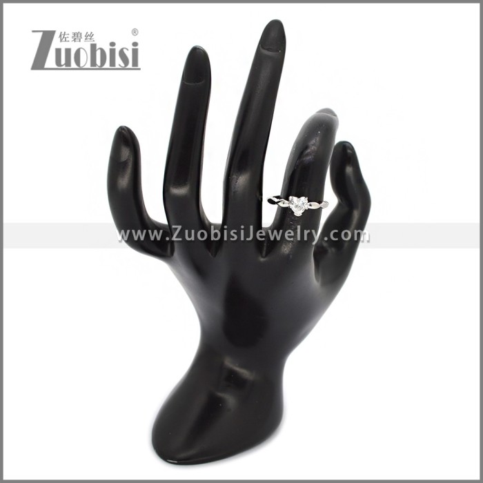Stainless Steel Wedding Ring r010658S1