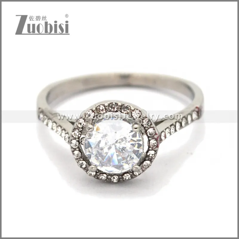 Stainless Steel Wedding Ring r010665S