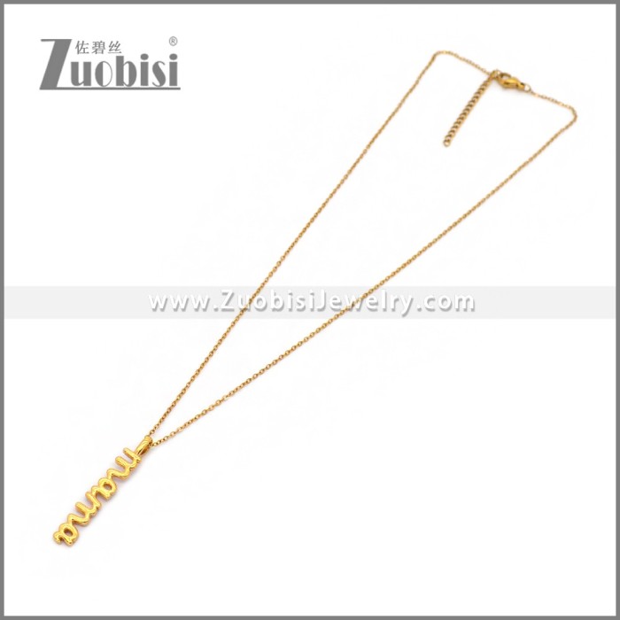 Stainless Steel Necklace n003689G