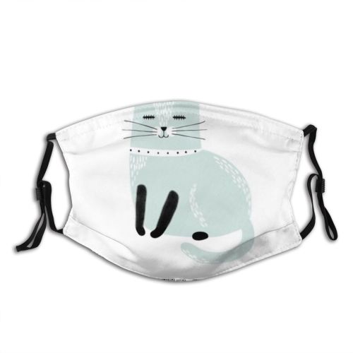 yanfind Isolated Cat Cute Prince Baby Design Beautiful Pretty Face Sweet Pet King Dust Washable Reusable Filter and Reusable Mouth Warm Windproof Cotton Face
