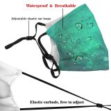 yanfind Wreck Pecio Pyrifera Underwater Organism Ship Biology Seaweed Algae Marine Kelp Macrocystis Dust Washable Reusable Filter and Reusable Mouth Warm Windproof Cotton Face
