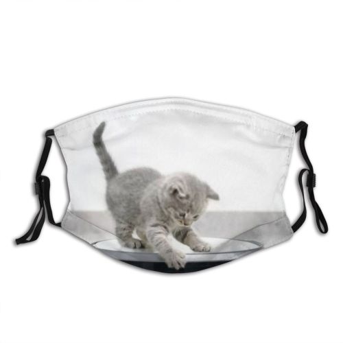 yanfind Cleaner Fur Robotic Young Cat Kitty Cute Housekeeping Automated Technology Autonomous Beautiful Dust Washable Reusable Filter and Reusable Mouth Warm Windproof Cotton Face