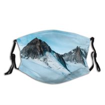 yanfind Icy Adventure Frozen Winter Outdoors Season Snow Slope Travel Mountains Freezing Frosty Dust Washable Reusable Filter and Reusable Mouth Warm Windproof Cotton Face