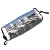 yanfind Harbor Yatch Vehicle Sail Boat Marina Watercraft Mast Sailboat Boats Ontario Sailing Dust Washable Reusable Filter and Reusable Mouth Warm Windproof Cotton Face