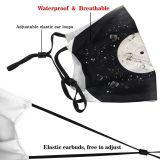 yanfind Record Play Gramophone Record Dust Washable Reusable Filter and Reusable Mouth Warm Windproof Cotton Face