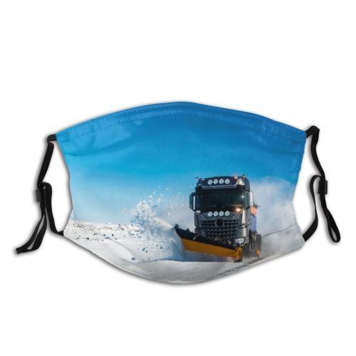 yanfind Ice Transport Frost Snowdrift Frozen Shovel Iceland Winterdienst Snow City Truck Mode Dust Washable Reusable Filter and Reusable Mouth Warm Windproof Cotton Face