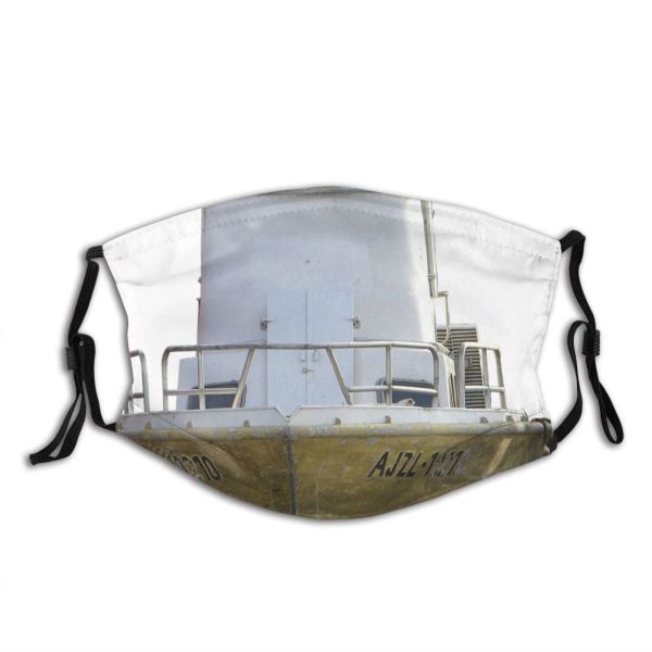 yanfind Lago Marine Vehicle Vessel Ship Prow Proa Sea Boat Ship Going Watercraft Dust Washable Reusable Filter and Reusable Mouth Warm Windproof Cotton Face