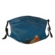 yanfind Idyllic Ice Pine Frosty Mountain Enviroment Snowy Rock Icy Coniferous Frozen Tranquil   Dust Washable Reusable Filter and Reusable Mouth Warm Windproof Cotton Face