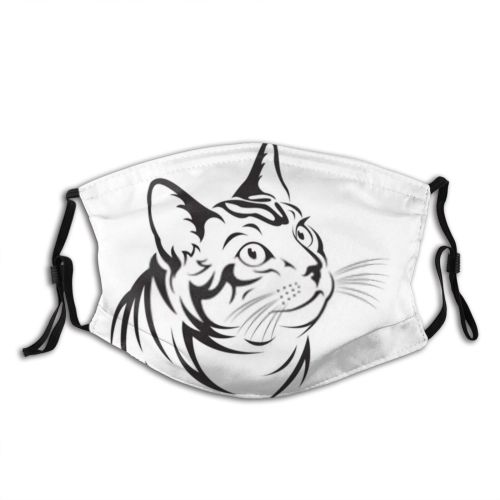 yanfind Isolated Whisker Ear Cat Kitty Cute Mascot Nose Baby Design Beautiful Pretty Dust Washable Reusable Filter and Reusable Mouth Warm Windproof Cotton Face