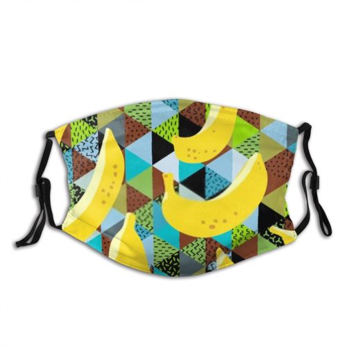 yanfind Abstract Isolated Decor Cute Seamless Colorful Dots Natural Memphis Juicy Summer Fresh Dust Washable Reusable Filter and Reusable Mouth Warm Windproof Cotton Face