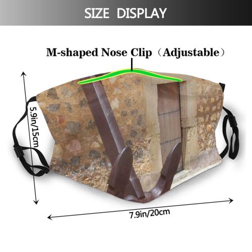 yanfind Stay Anchor Old Iron Structure Boat Plant Sailing Metal Ship Metal Anchor Dust Washable Reusable Filter and Reusable Mouth Warm Windproof Cotton Face