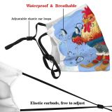 yanfind Cock Skiing Happiness Bird Young Snow Ski Christmas Cute Feather Sport Poles Dust Washable Reusable Filter and Reusable Mouth Warm Windproof Cotton Face