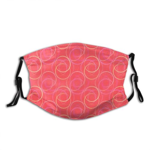 yanfind Abstract Cute Colorful Trendy Summer Simple Design Beautiful Art Concept Decoration Creative Dust Washable Reusable Filter and Reusable Mouth Warm Windproof Cotton Face