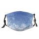 yanfind Design Modern Craft Abstract Ornament Art Season Snowflake Celebration Winter Christmas Dust Washable Reusable Filter and Reusable Mouth Warm Windproof Cotton Face